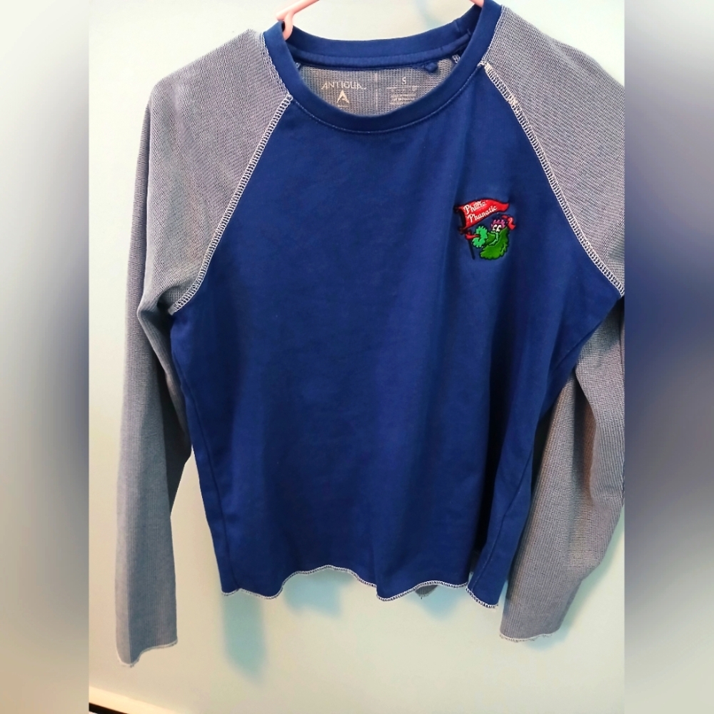 Blue and Gray Women's Phillies Shirt